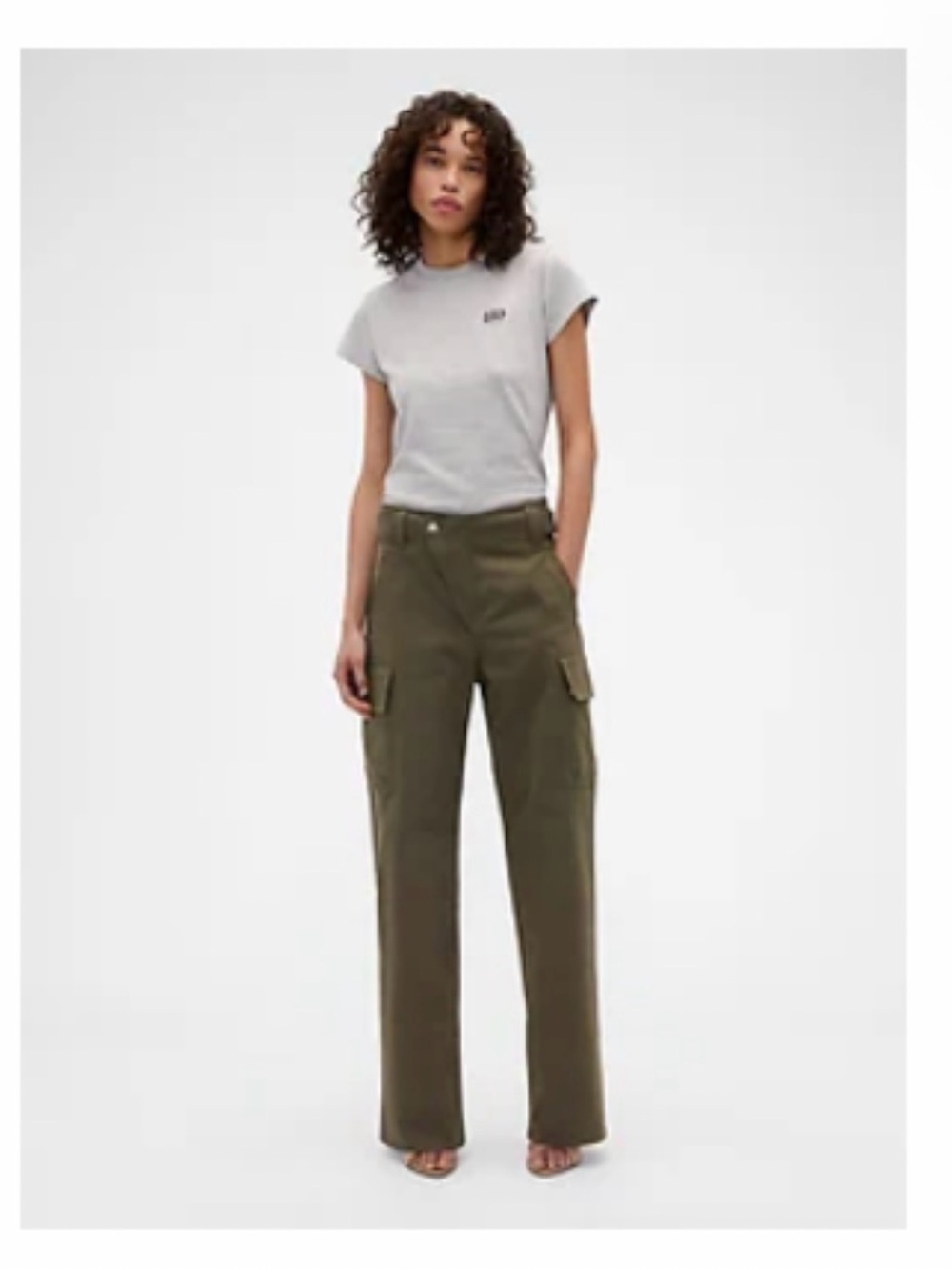 Sold Out! Gap × Victoria Beckham NWT High Rise Cargo Pants Size 0 Surplus